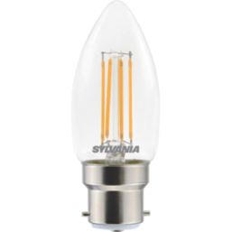 Sylvania ToLEDo Retro V5 CL 827 SL B22 Candle LED Light Bulb 470lm 4.5W