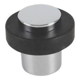 Smith & Locke Cylindrical Door Stop 50 x 43.5mm Polished Chrome