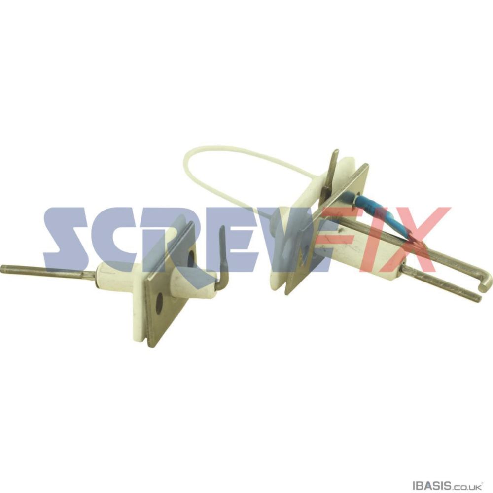 Baxi 242490 Electrodes Kit (Both) Spares Screwfix