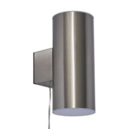 Zink Eldon Outdoor LED Up and Down Light Stainless Steel 150lm