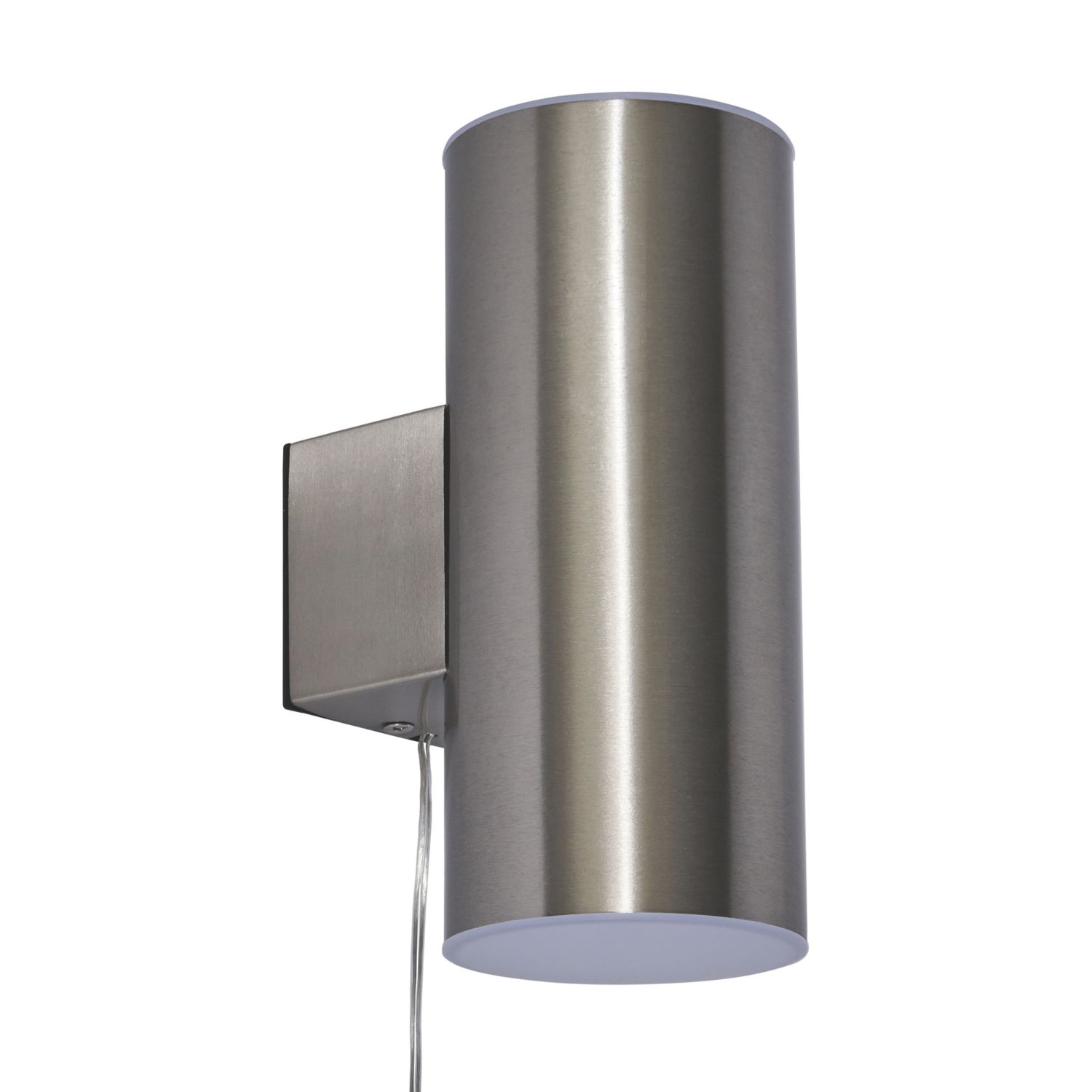 Zink Eldon Outdoor LED Up and Down Light Stainless Steel 150lm (434VJ)