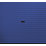 Gliderol 14' 3" x 7' Non-Insulated Steel Roller Garage Door Ultramarine Blue