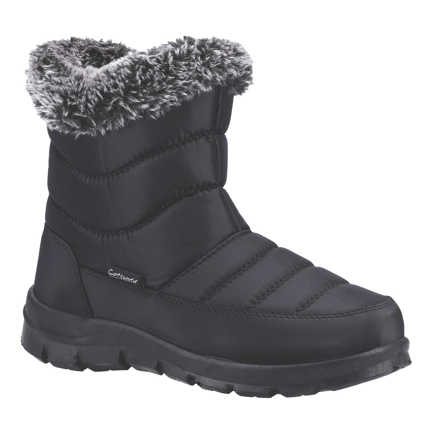 Cotswold Longleat Size 6 Womens Black Non Safety Wellies (434XW)