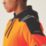 Regatta Hi-Vis X-Pro Overhead Hoodie Black/Orange Small 38" Chest