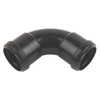 FloPlast Push-Fit Bend Black 92.5° 40mm