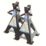 Hilka Pro-Craft 2 Tonne Ratchet Axle Stands 1 Pair
