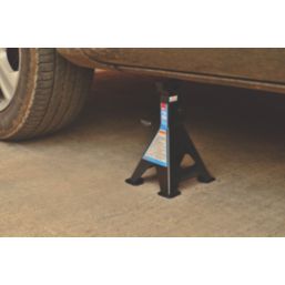 Hilka Pro-Craft 2 Tonne Ratchet Axle Stands 1 Pair