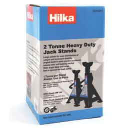 Hilka Pro-Craft 2 Tonne Ratchet Axle Stands 1 Pair