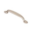 Siro  Traditional Straight Cabinet Pull Handle Satin Nickel 131mm