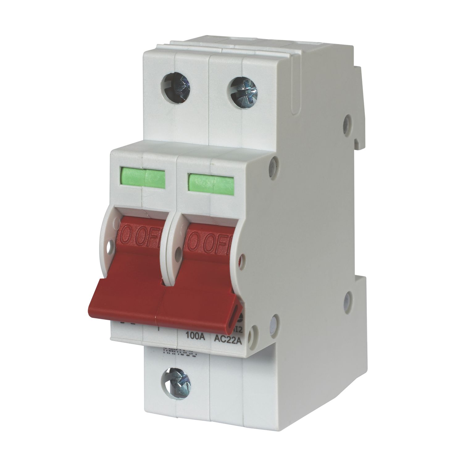 Crabtree Starbreaker 100A DP Main Switch Disconnector (4353P)