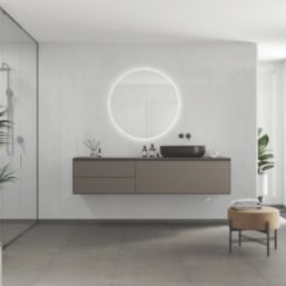 Fibo Signature Wet Wall Panelling High Gloss Bright Marble 2400mm x 600mm x 10.2mm