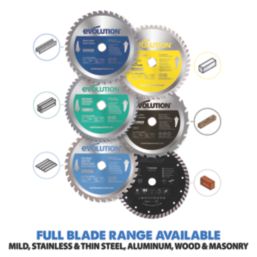 Evolution M185TCT-40CS Mild Steel Circular Saw Blade 185mm x 25.4mm 40T