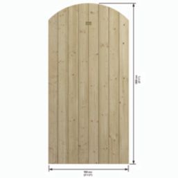 Rowlinson Tongue & Groove  Gate 90cm x 180cm Natural