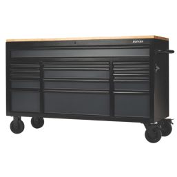 Bunker  15-Drawer Trolley Grey