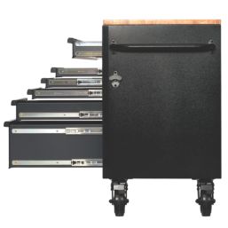 Bunker  15-Drawer Trolley Grey