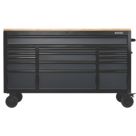 Bunker  15-Drawer Trolley Grey