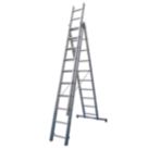 Zarges Light Trade Aluminium 6.52m Combination Ladder