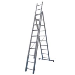 Zarges Light Trade Aluminium 6.52m Combination Ladder