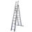 Zarges Light Trade Aluminium 6.52m Combination Ladder