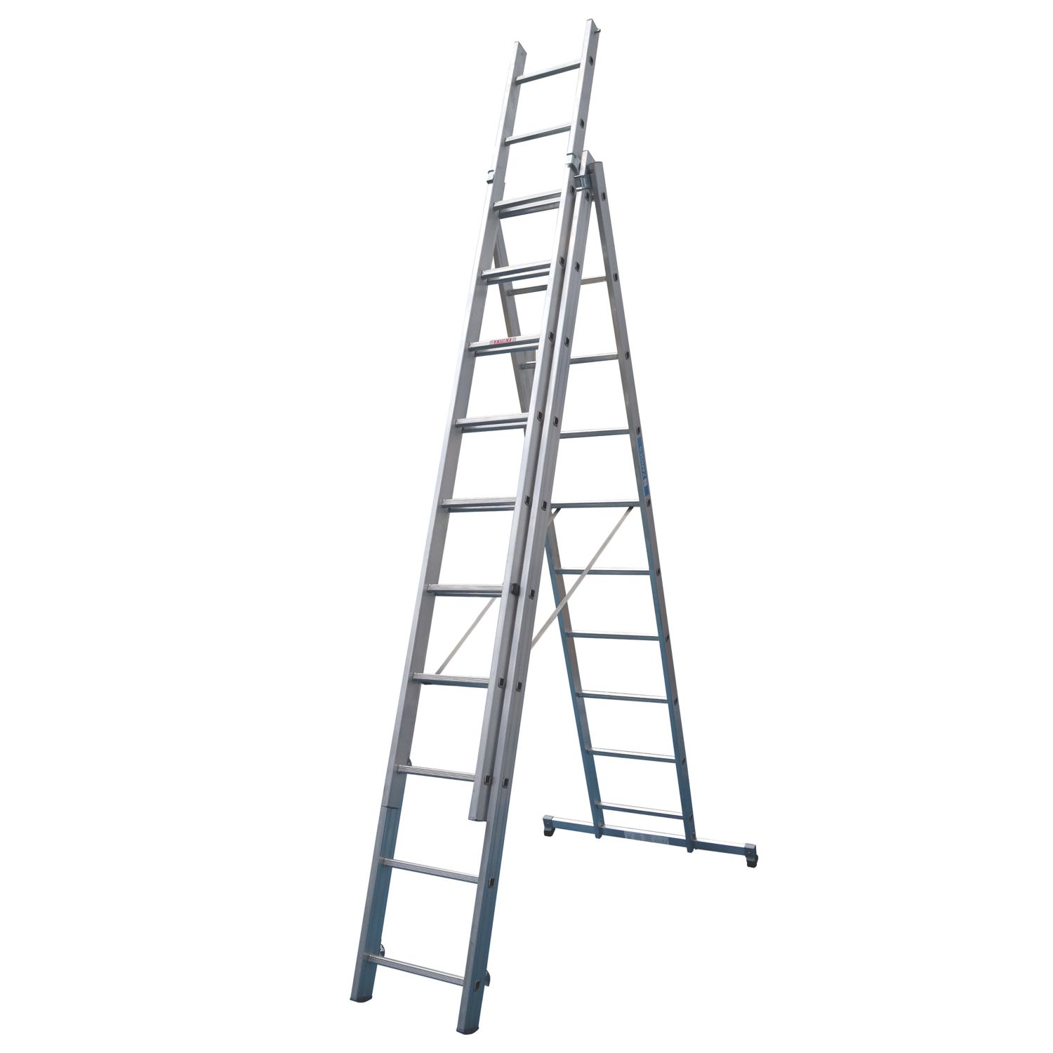 Zarges Light Trade Aluminium 6.52m Combination Ladder (435CP)