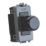 Knightsbridge  6A 2-Way Grid Dummy Dimmer Switch Matt White