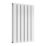 Reina Flat Double 600mm x 440mm 1539BTU White Vertical Designer Radiator
