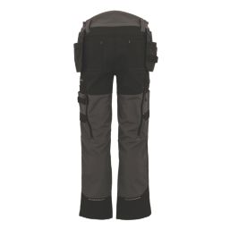 Regatta 4Tex Stretch Holster Trousers Slate Grey / Black 28" W 29" L