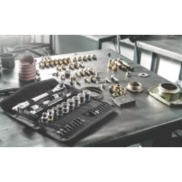 Wera 8100 SB HF 1 Zyklop Metal 3/8" Drive Ratchet & Socket Set 13 Pcs