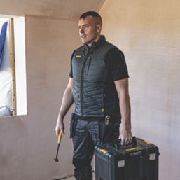 DEWALT Riverton Body Warmer Charcoal/Black Medium 39-40" Chest