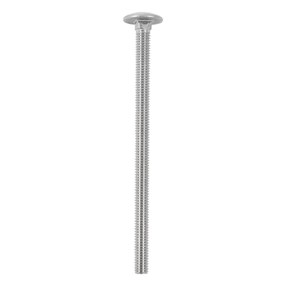 Timco Carriage Bolts A2 Stainless Steel M6 x 25mm 10 Pack Screwfix