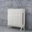 Arroll 597mm x 684mm 2590BTU White Cast Iron 2 Column Radiator