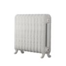 Arroll 597mm x 684mm 2590BTU White Cast Iron 2 Column Radiator