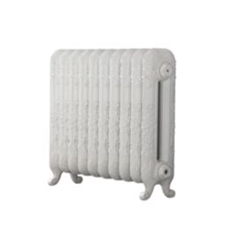 Arroll 597mm x 684mm 2590BTU White Cast Iron 2 Column Radiator