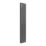 Reina Casina 1800mm x 280mm 3076BTU Anthracite Vertical Aluminium Radiator