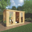 Mercia  11' x 9' (Nominal) Reverse Apex Timber Log Cabin