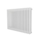 Azur 600mm x 830mm 3514BTU White Horizontal 3 Column Radiator