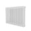 Azur 600mm x 830mm 3514BTU White Horizontal 3 Column Radiator