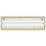 Briticent  Outdoor Maintained Emergency Rectangular LED 110V Bulkheads Yellow 3W 150lm