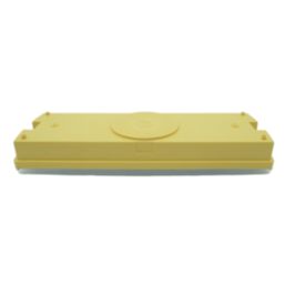 Briticent  Outdoor Maintained Emergency Rectangular LED 110V Bulkheads Yellow 3W 150lm