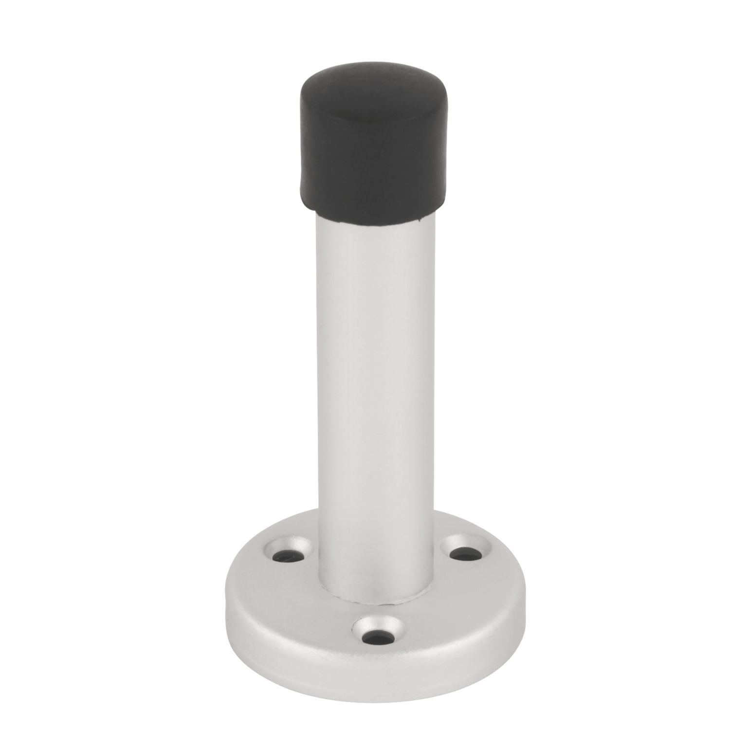 Cylinder Projection Door Stops 41 x 68mm Satin 5 Pack (43603)