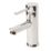 Swirl Essential Chrome 145mm Cloakroom Lever Mono Basin Mixer Tap  With Clicker Waste