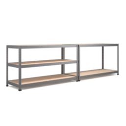 RB Boss  5-Tier Metal Garage Shelving Unit 1600mm x 600mm x 1800mm