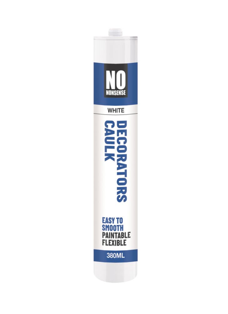 No Nonsense Decorators Caulk White 380ml