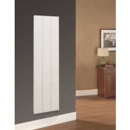 Ignite 1500mm x 418mm 3060BTU White Vertical Designer Radiator