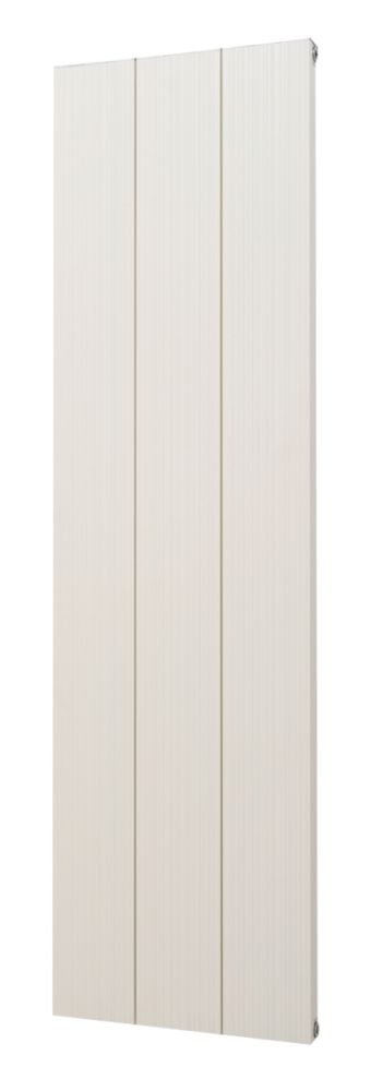 1500mm x 418mm 3060BTU White Vertical Designer Radiator