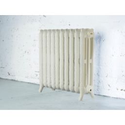 Arroll 760mm x 834mm 4913BTU Cream Cast Iron 3 Column Radiator