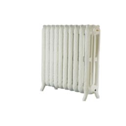 Arroll 760mm x 834mm 4913BTU Cream Cast Iron 3 Column Radiator