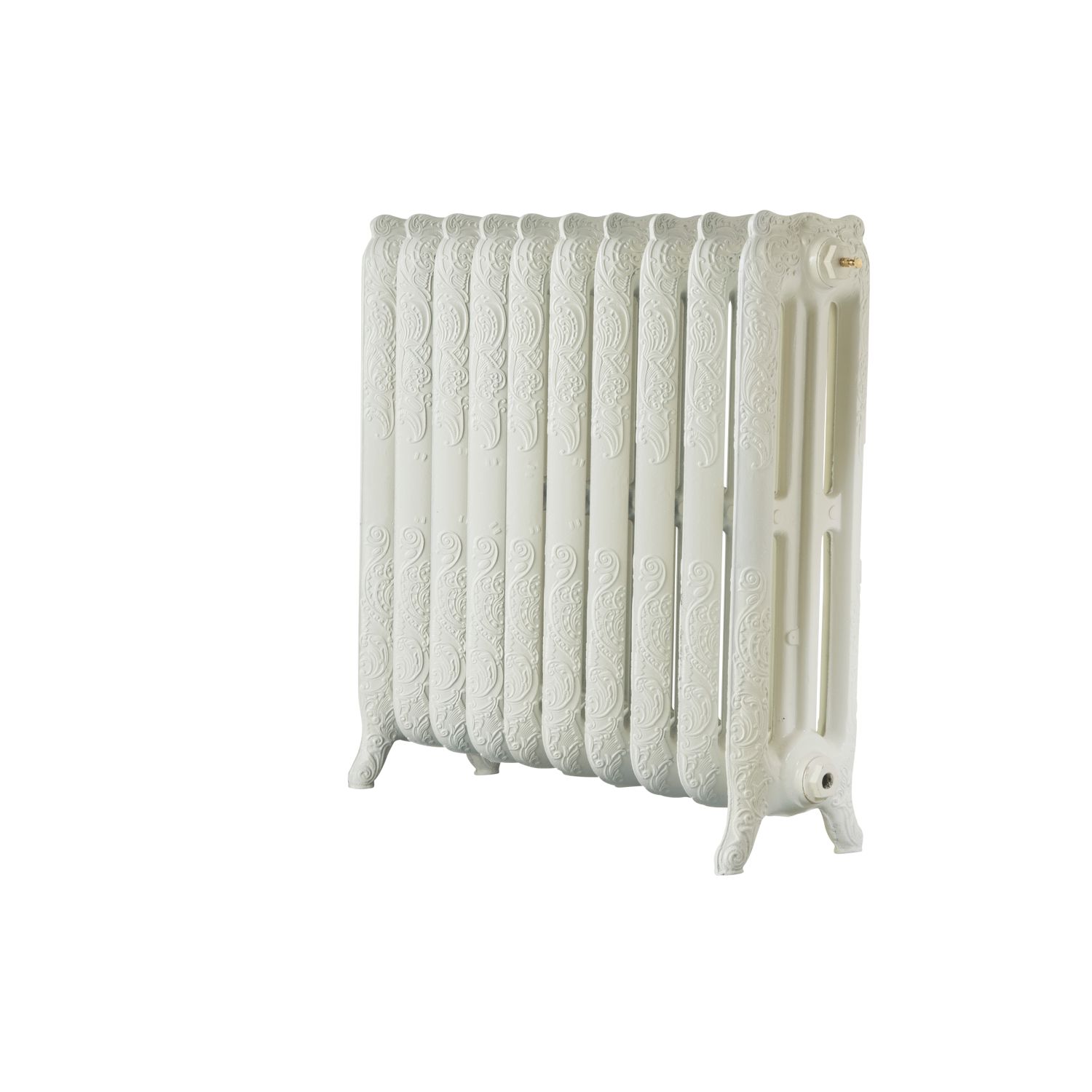Arroll 760mm x 834mm 4913BTU Cream Cast Iron 3 Column Radiator (4369P)