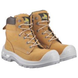 U-Power Trader Pro Size 12  Tan Water-Resistant  Safety Boots