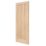 Unfinished Oak Wooden 3-Panel Internal Door 1981mm x 838mm